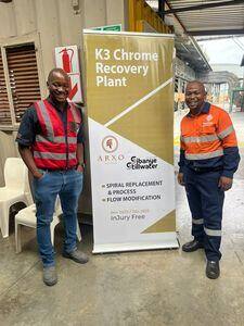Two men K3 Chrome banner