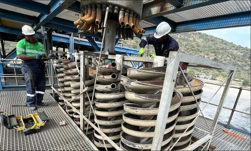 Tailings retreatment spiral plant
